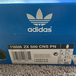 ADIDAS 2005 Vintage ZX 500 CNS PN White Shoes, size 8 adidas | Shoes | Adidas 205 Vintage Zx 500 Cns Pn White  main image 2